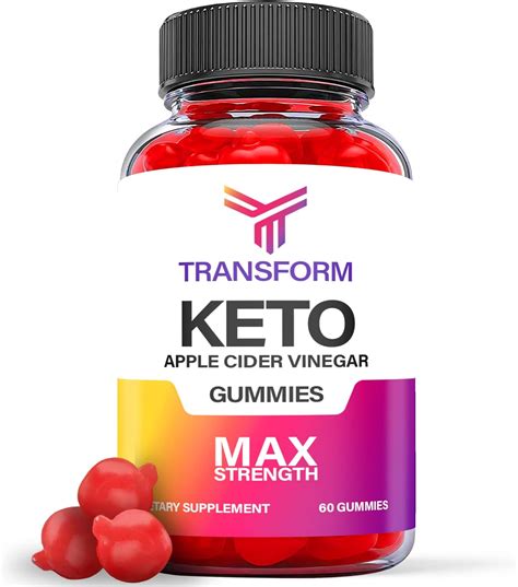 transform keto + apple cider vinegar gummies